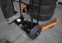 Chariot à pneus avec système de levier