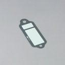 [434120150] Étiquettes de clés réutilisables 73 x 26 mm x100 (Gris)