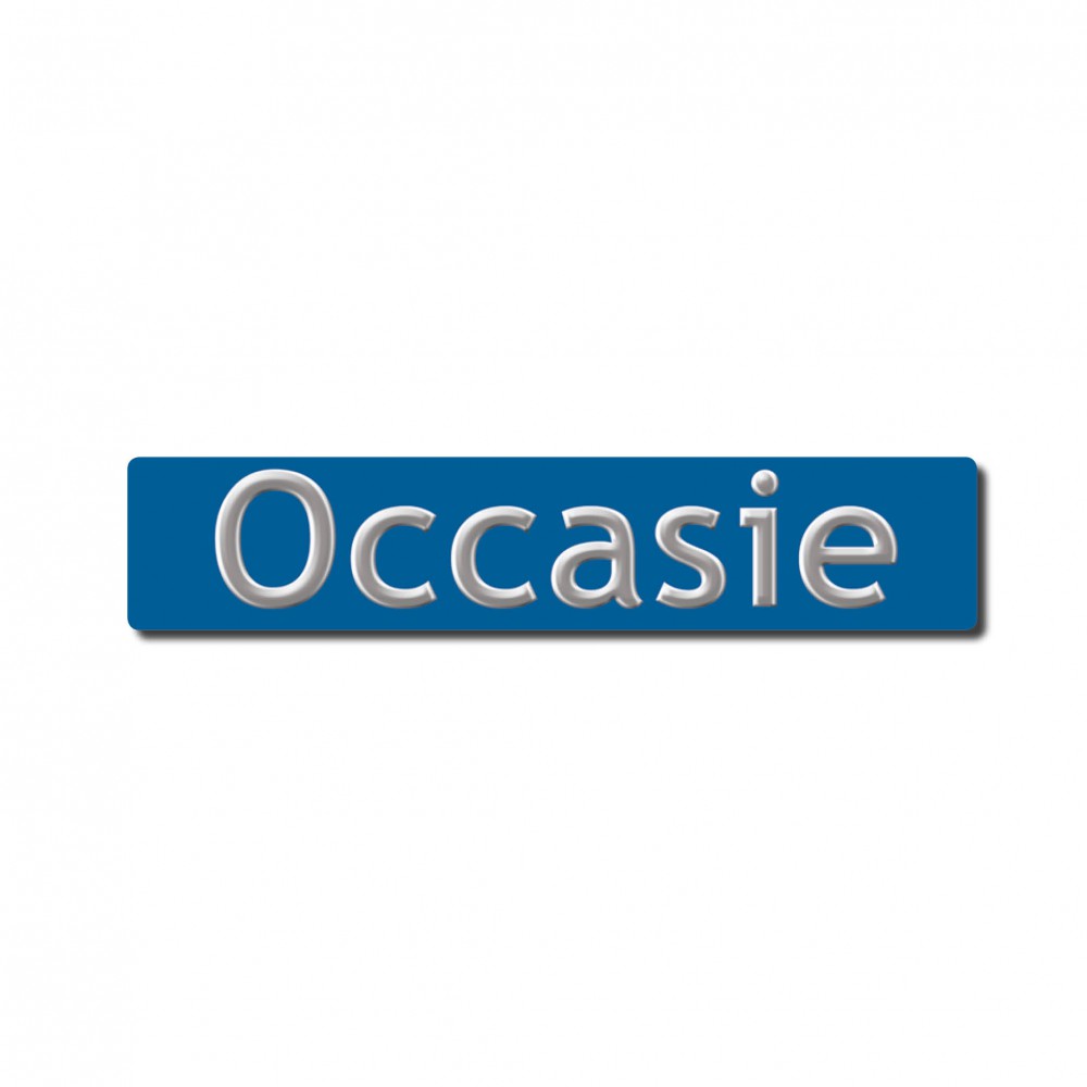 Nummerplaat Occasie - Diamant Blauw