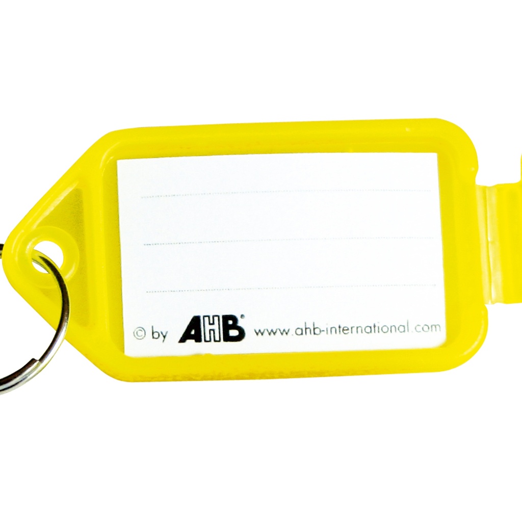 Navulpak etiketten voor Clip-Pocket sleutelhangers 30 x 55 mm x500