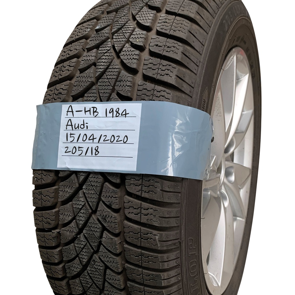 Etiquettes de pneus en PVC avec ruban adhésif x 250
