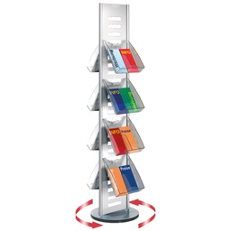[239351571] Roterende kolom voor brochurehouders