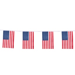 Polyester vlaggenlijn USA - 4m