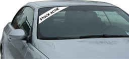 [754281280-STOCKACTIE] Sticker trapezium 554 x 115 mm &quot; Stock Actie&quot;
