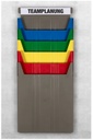 Trieur mural "Flat" - Module de base gris clair