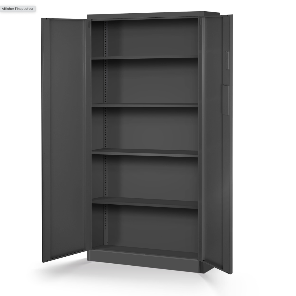 Armoire métallique avec serrure à code - Anthracite