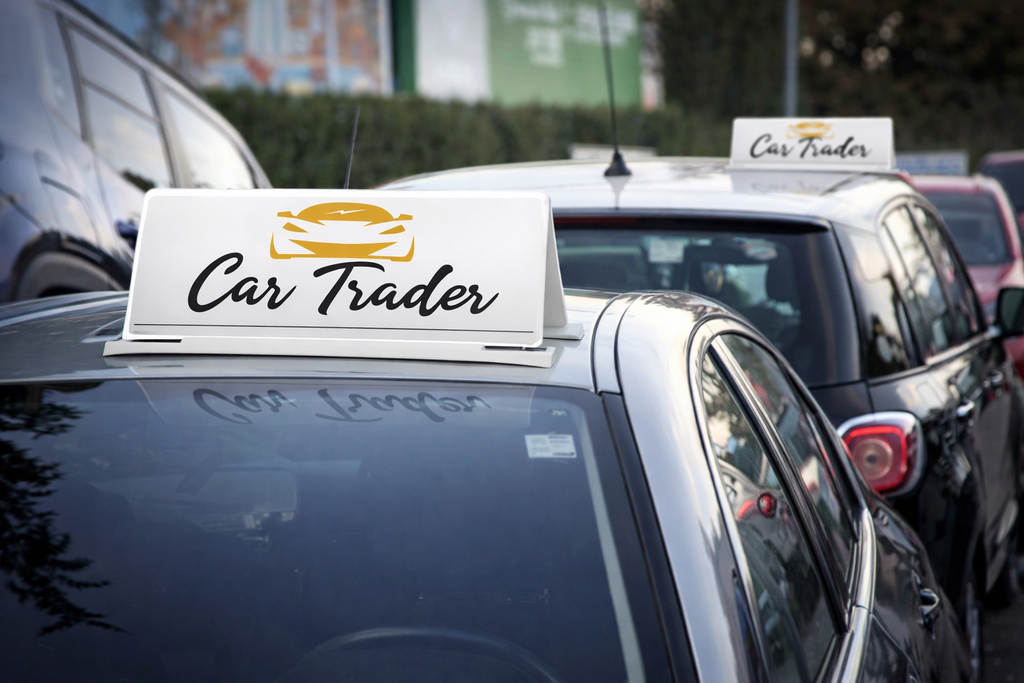 Panneau de toit "Car Topper" avec marquage personnalisé