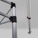 Tente pliante avec impression personnalisée