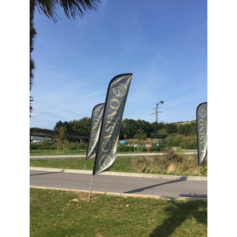 Piquet de sol pour mât mobile pour beach flag (Ø 28mm)