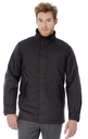 Veste imperméable homme avec doublure matelassée en polyester