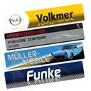 Nummerplaten met uw logo, tekst of reclame in Acryl