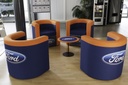 Fauteuil arrondi