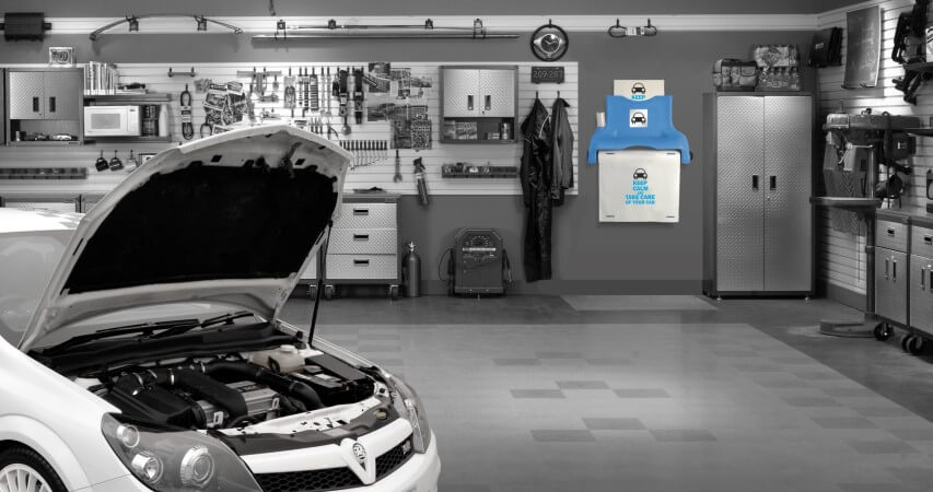 Distributeur mural "Set Service"
