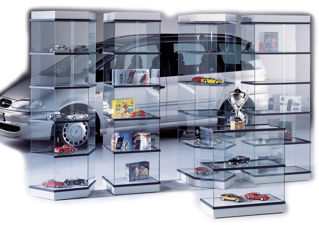 Vitrine - 2 planken