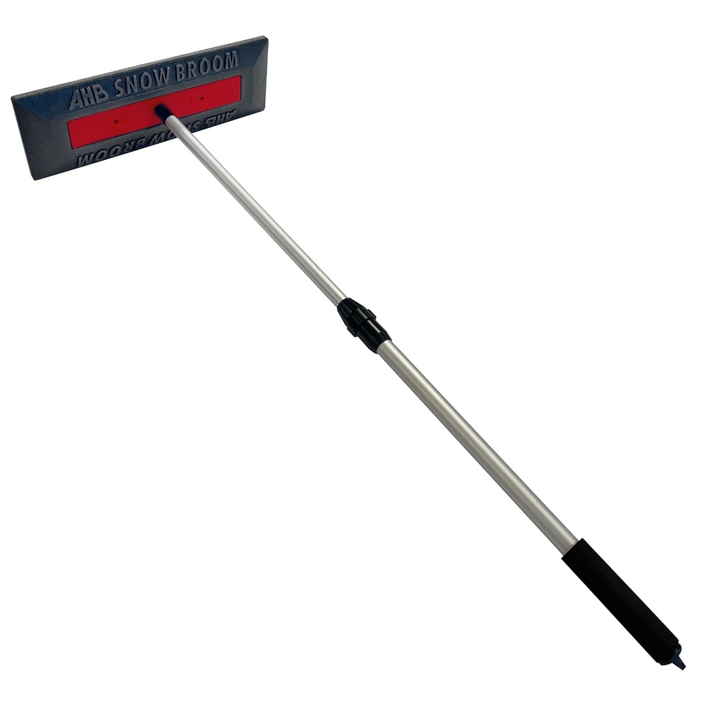 Brosse à neige avec manche télescopique