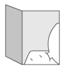 Offertemap met opdruk