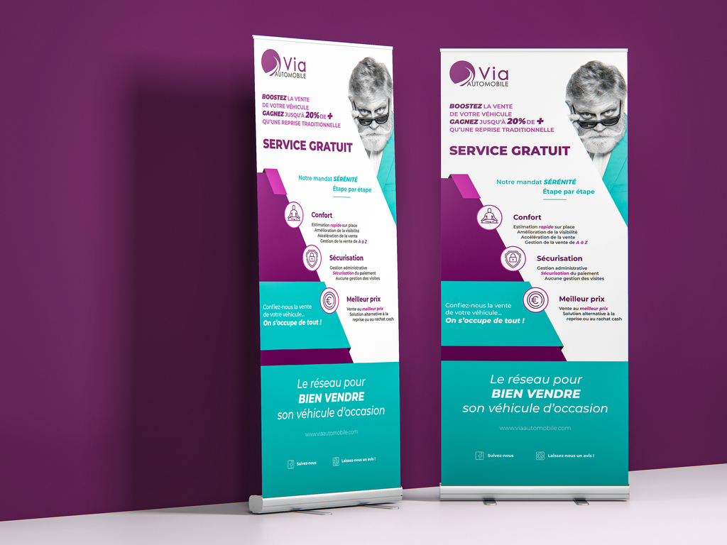 Roll-up vente