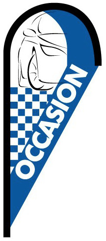 Vlag "Occasions" 230 x 90 cm - Classic