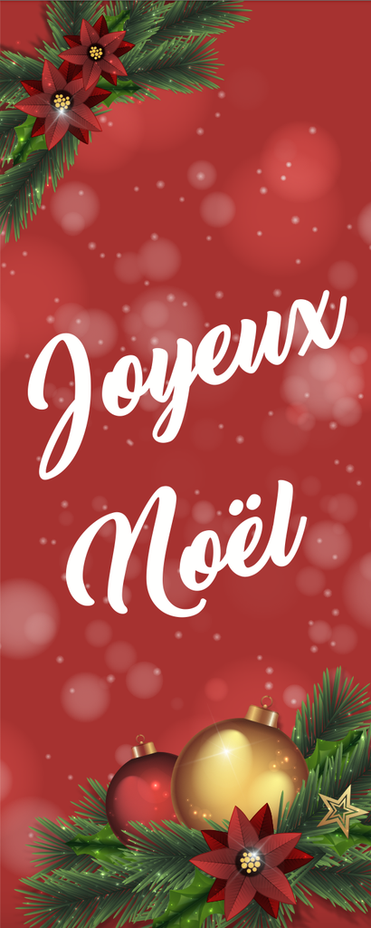 Vlag "Joyeux Noël"