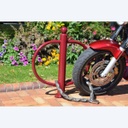 Anti-diefstal motorfiets paal