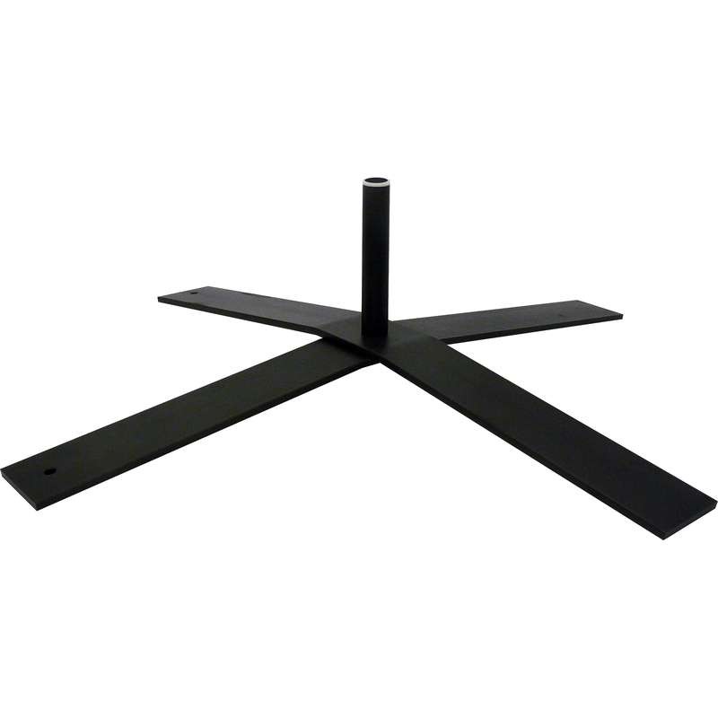 Kruisvoet in staal 100 x 100 cm - 16,5 kg