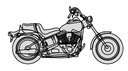 Housse pour motos "Stardust"