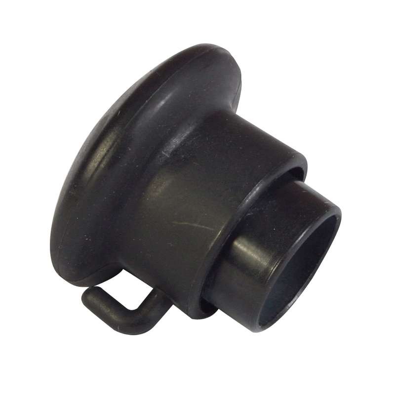 Zwarte kopstuk voor mobiele telescopische mast