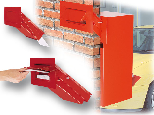 Brievenbus voor het 24/7 ontvangen van sleutels en documenten