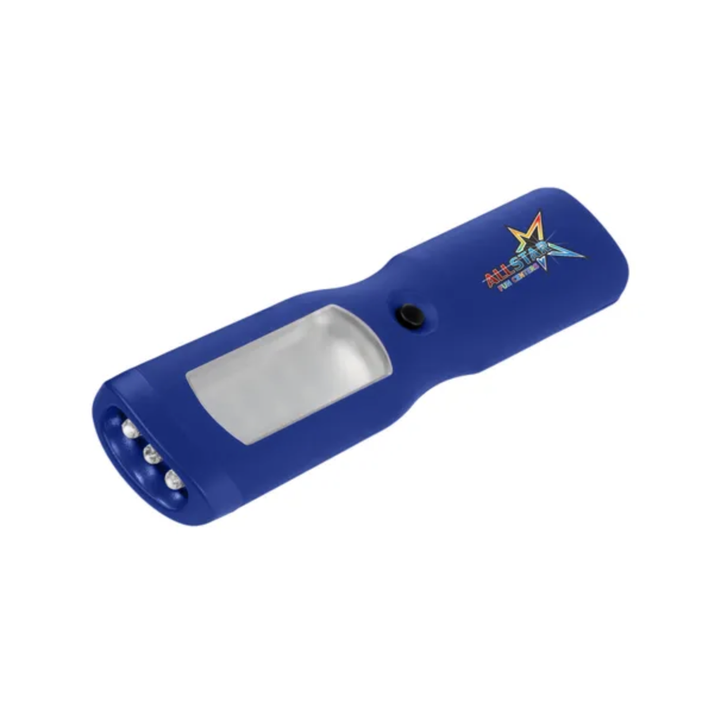 LED-zaklamp met opdruk in full colour