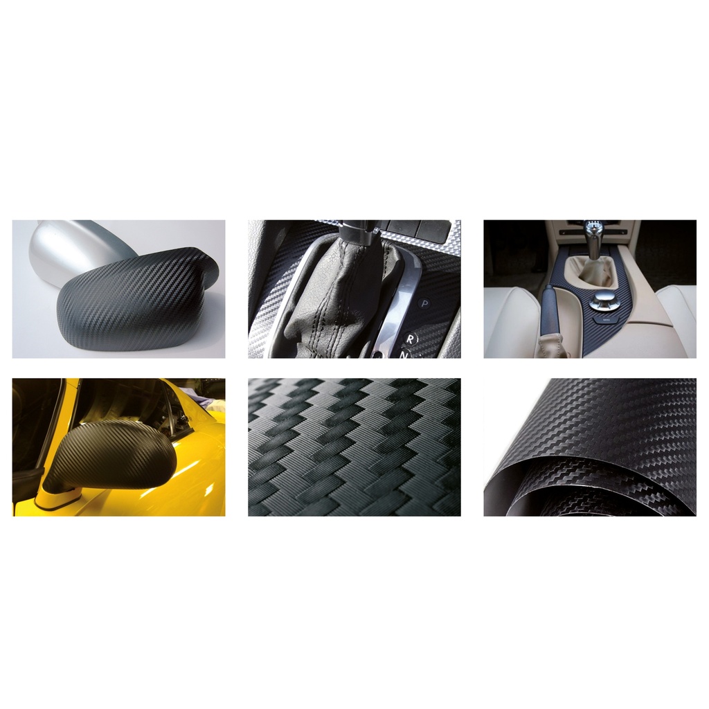 Film de protection 3D "Carbon-Look"