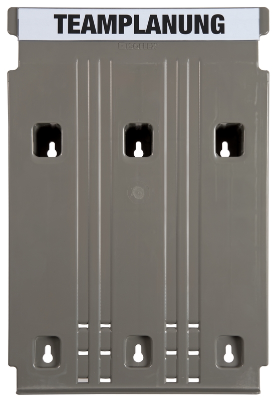 Trieur mural "Flat" - Module de base gris clair