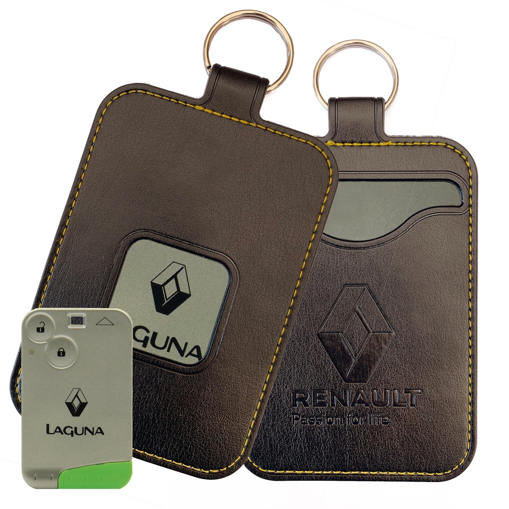 Sleutelkaartetui voor Renault-voertuigen met opdruk