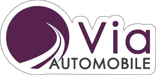 Sticker découpé "Via Automobile" - 50 x 24 mm