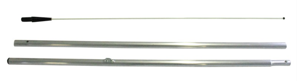 Mobiele mast voor beach flag 230 x 70 cm