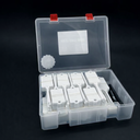 Doos met sleutellabels met spanband x300