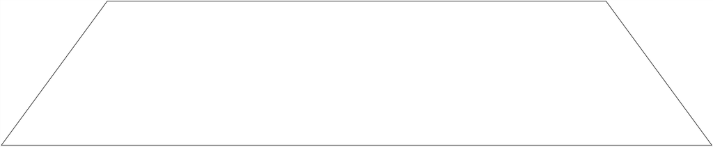 Autocollants de pare-brise "Trapèze" pour auto-affichage du prix x25 - 554 x 115 mm