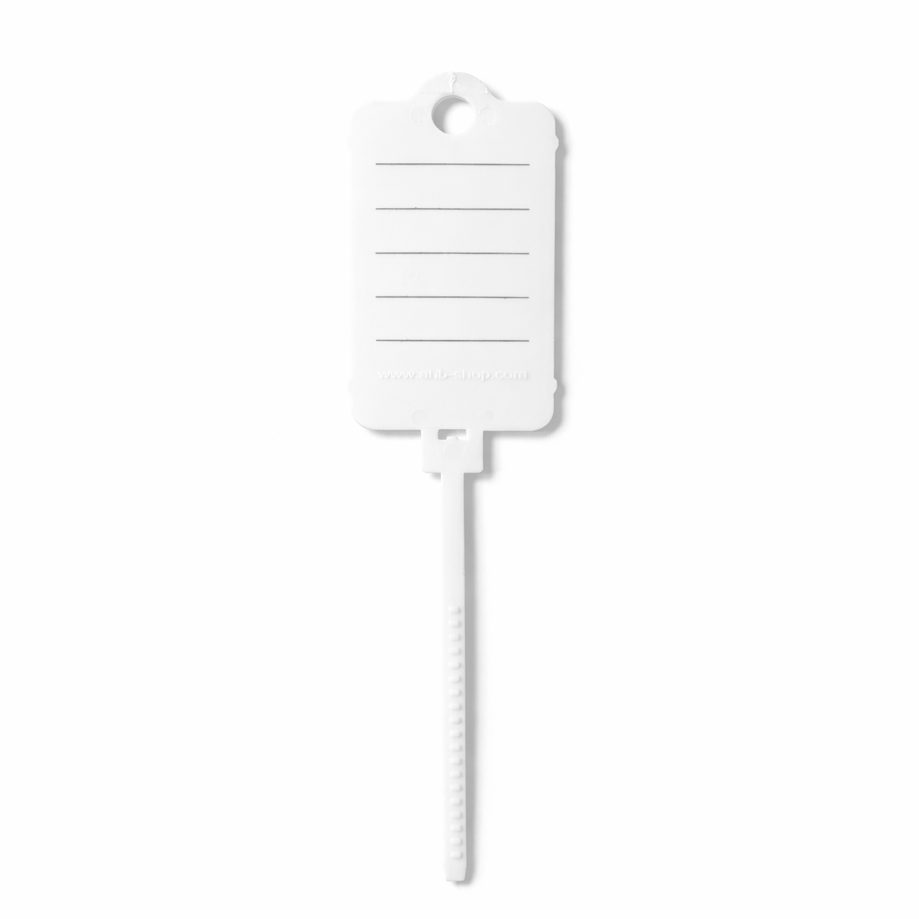Recharge d'étiquettes de clés avec fermeture crantée x 100