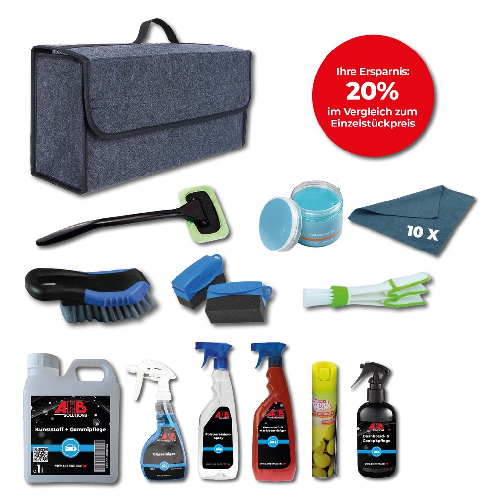 Kit de nettoyage intérieur de voiture