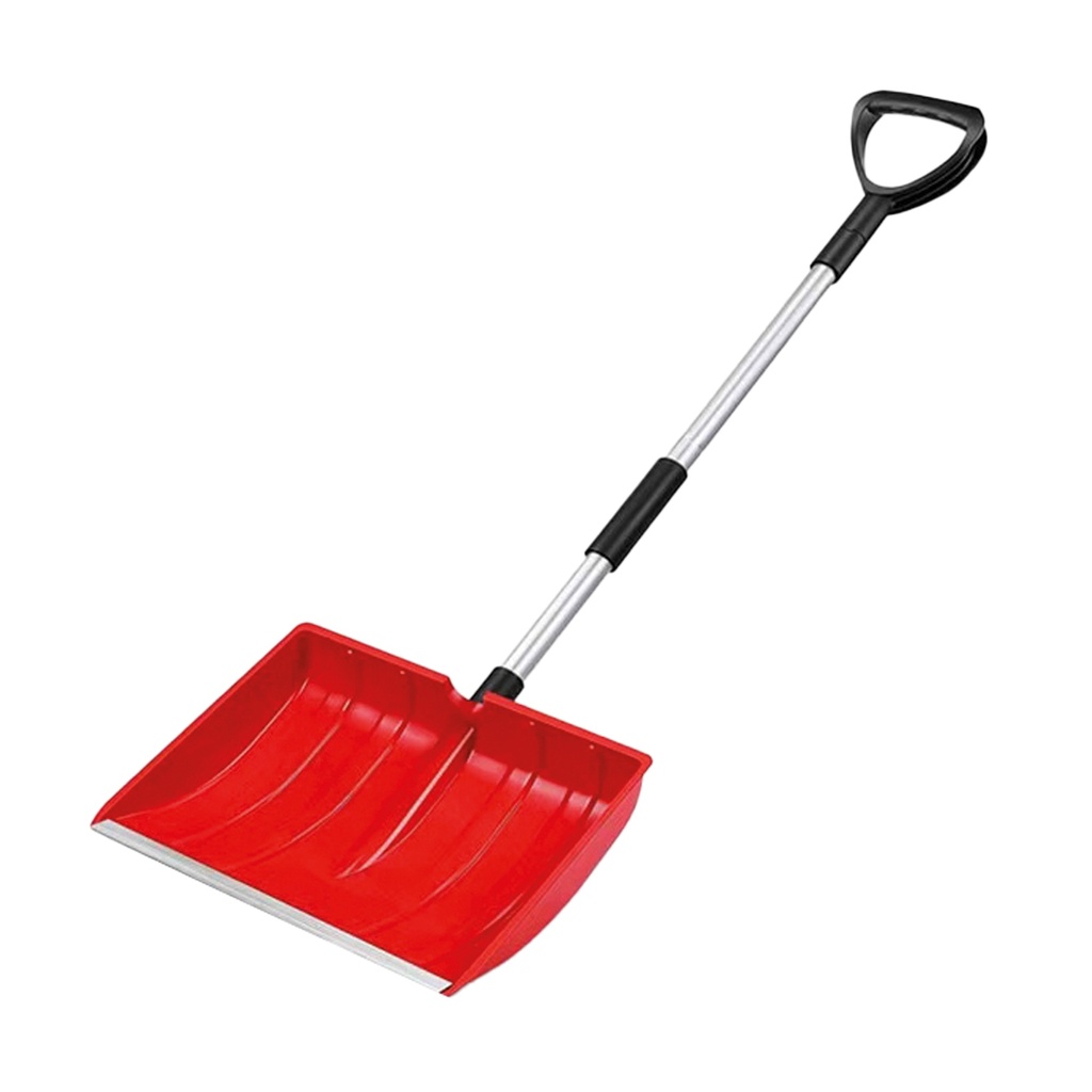 Pelle à neige télescopique avec bord en aluminium