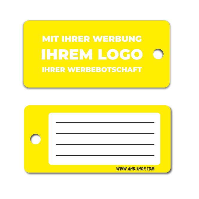 PPQ sleutellabels met opdruk van uw logo