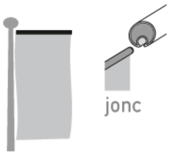 Gepersonaliseerde vlaggen voor masten met met hijsbaar galgsysteem