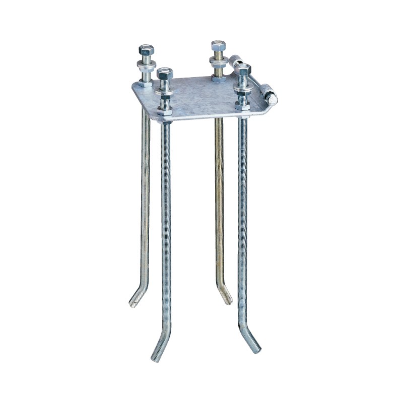 Kantelvoet voor polyester masten