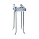 Kantelvoet voor polyester masten