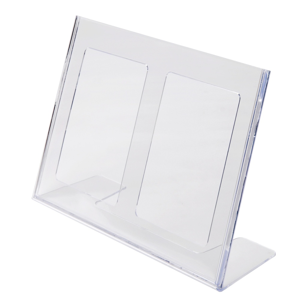 Porte-affiche en L en polystyrène