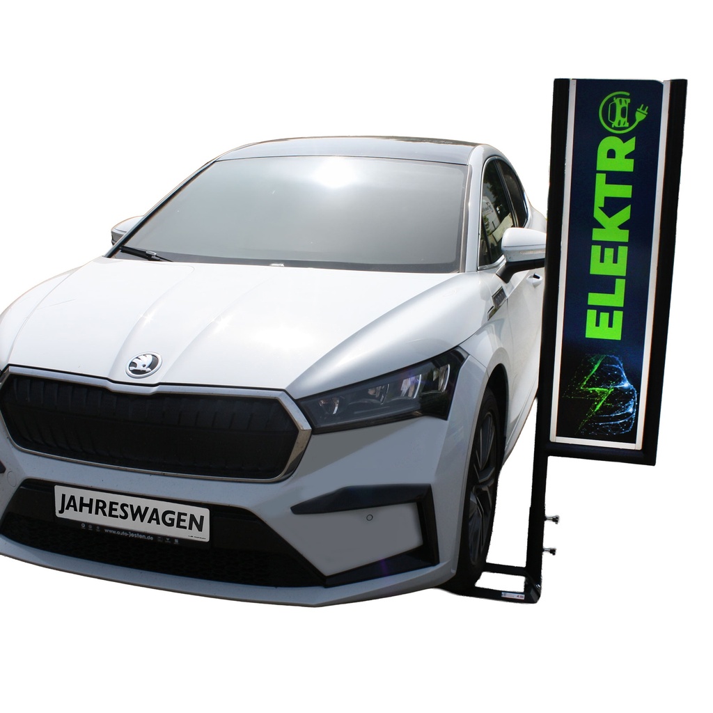 Totem Car met autoblok voet - Zwart