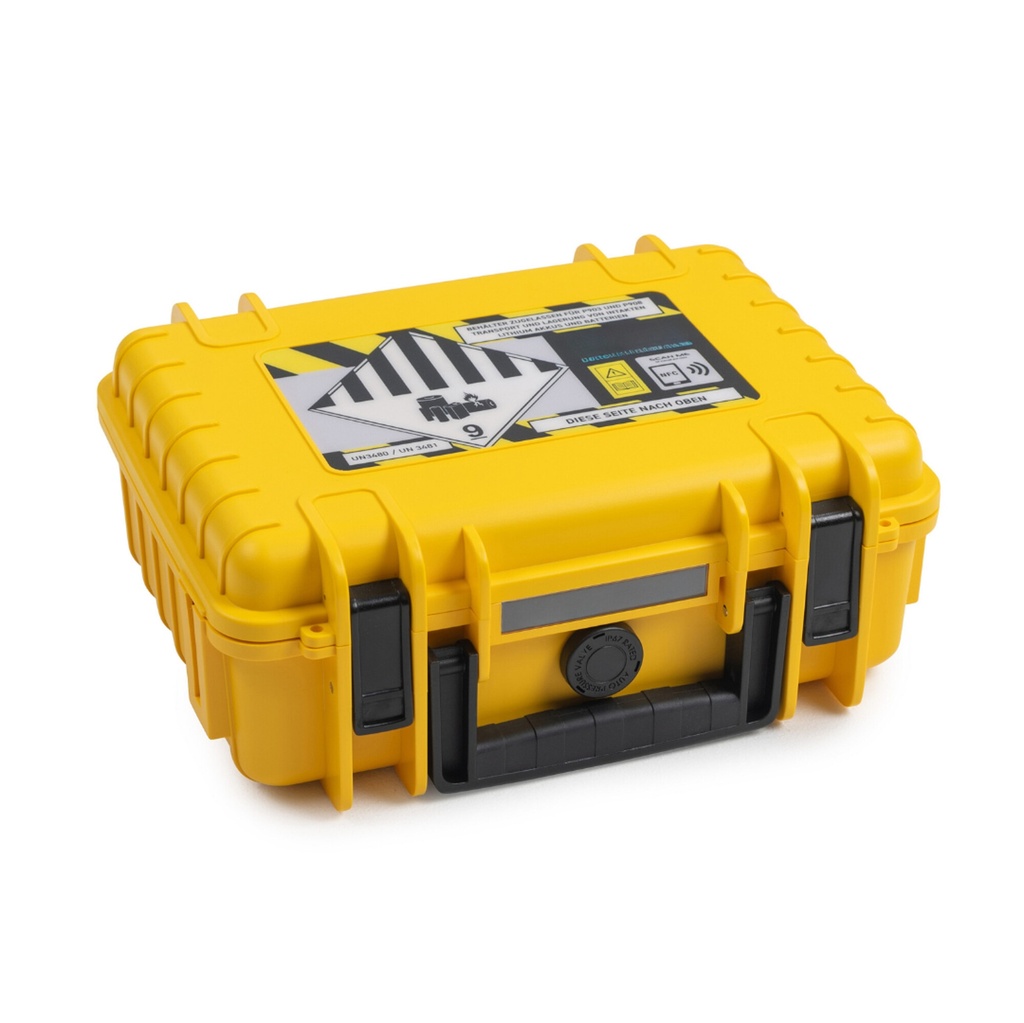 Koffers t.b.v. lithium-ion batterijen