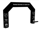 Arche publicitaire gonflable en polyester 9 x 6 m - CLARENS Automobiles