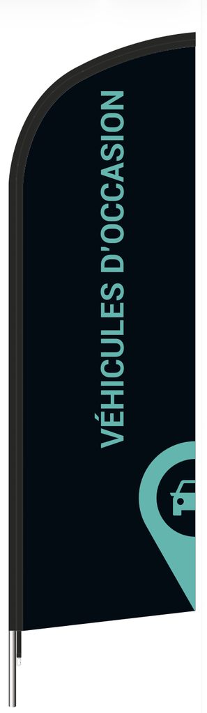 Beach flag 230 x 70 cm - Spoticar Véhicules d'occasion