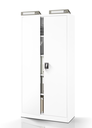 Armoires en métal verrouillable, 900 x 1850 x 400 mm
