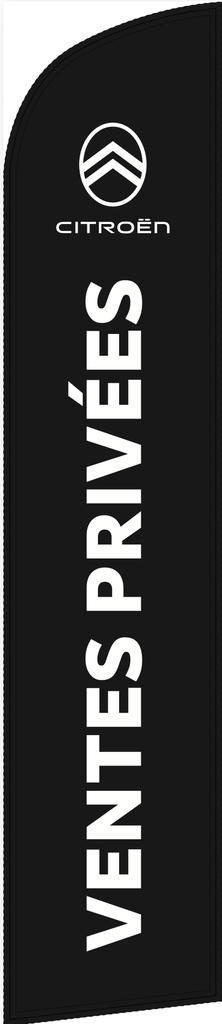 Beach flag 330 x 70 cm - Citroën Ventes Privées